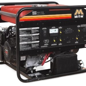 MI-T-M GEN-6000-0MHE 6000-Watt 389cc Honda Gas Generator