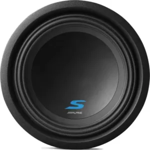 Alpine S-W10D4 Car Audio Type S Series Sub Dual 4 Ohm 1200W Peak 10" Subwoofer