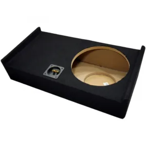 Compatible with 2009-2020 Ford F-150 Super Cab Truck Kicker Comp C12 Single 12" Sub Box Enclosure & Harmony HA-A400.1 Amp