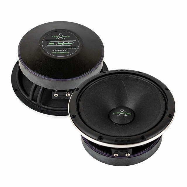 Deaf Bonce Apocalypse AP-M61AC 6.5″ 180W RMS Arnold Midrange Speakers (Pair) Deaf Bonce Apocalypse AP-M61AC 6.5" 180W RMS Arnold Midrange Speakers (Pair)