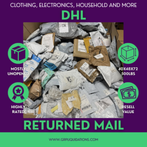 DHL Returned Mail Pallet