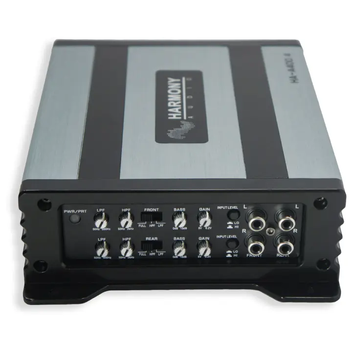 HA-A400.4 Alloy 4 Channel 800W Range Speaker Sub Amplifier, Kicker 46CSC684 6×8″ 5×7″ Coaxial Range Stereo Speakers and SoundQue HA-A400.4 Alloy 4 Channel 800W Range Speaker Sub Amplifier, Kicker 46CSC684 6x8" 5x7" Coaxial Range Stereo Speakers and SoundQue