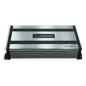 Harmony Audio HA-A800.1 Car Stereo Class D Amp Mono 1600 Watt Subwoofer Amplifier - 1 Ohm Stable - Includes Bass Remote