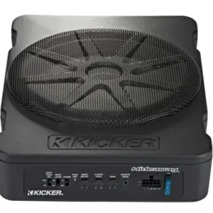 Kicker 51HS10 Car Audio Hideway Compact 10" Powered 180W Subwoofer