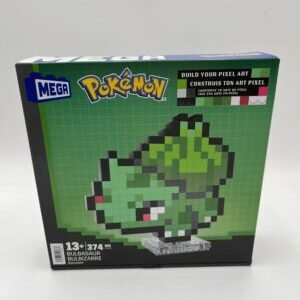 MEGA Pokémon Bulbasaur Pixel Art Building Kit - Case Pack of 4