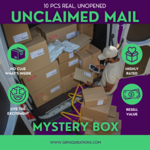 Real Unclaimed Mail