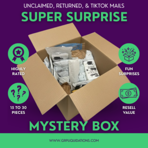 Super Surprise Mystery Box - Unclaimed Mail, Returned Mail, & TikTok Packages