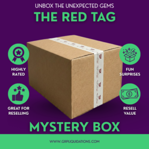 The Red Tag Mystery Box - Mystery Home Items, Decor, Clothing, and More