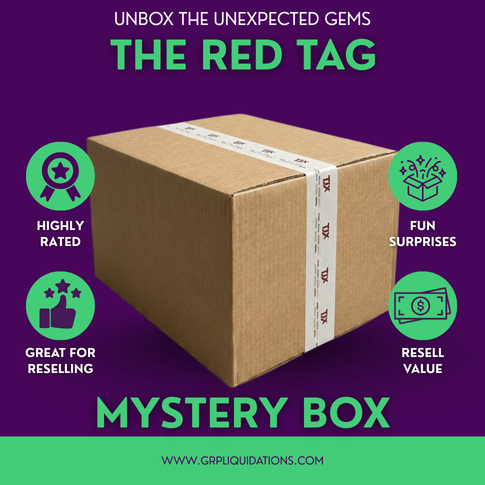 The Red Tag Mystery Box - Mystery Home Items, Decor, Clothing, and More