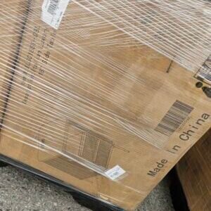 Undeliverable Stacked Pallet