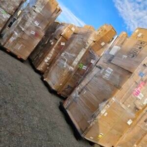 Undeliverable Stacked Pallet