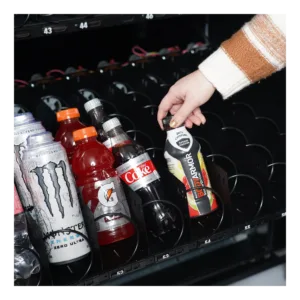 3-Wide Snack & Drink Combination Vending Machine