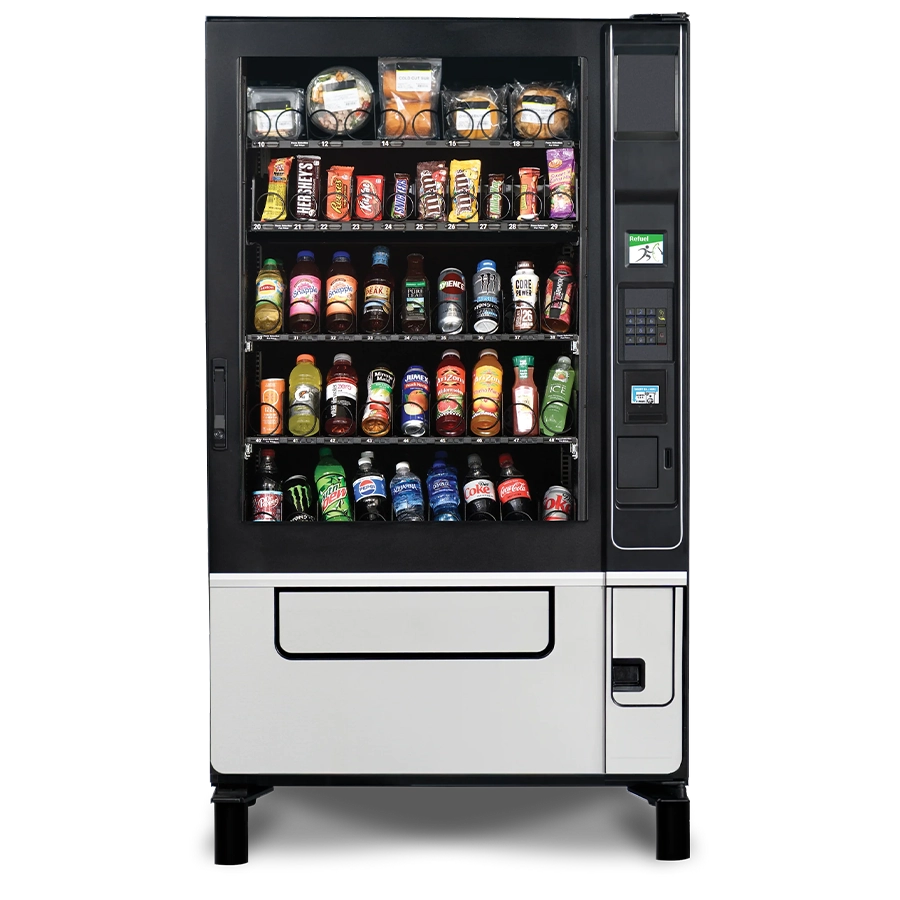 5-Wide Cold Food & Drink Combination Vending Machine 5-Wide Cold Food & Drink Combination Vending Machine