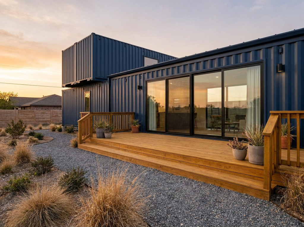 Finished shipping container home, container home cost guide