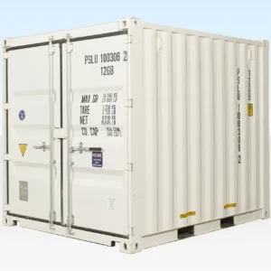 10FT X 8FT Shipping Container (One Trip) White (RAL 9003), 10 ft one trip shipping container for sale at AnchorBox (view 5)