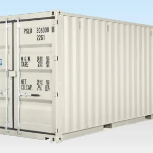 20FT Shipping Container White (RAL 9003), white 20ft shipping container for sale at AnchorBox (view 5)