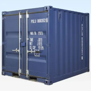 8FT Shipping Container (One Trip) Blue (RAL 5013), 8ft one trip shipping container for sale for sale at AnchorBox (view 4)