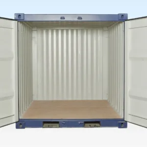 8FT Shipping Container (One Trip) Blue (RAL 5013), 8ft one trip shipping container for sale for sale at AnchorBox (view 3)