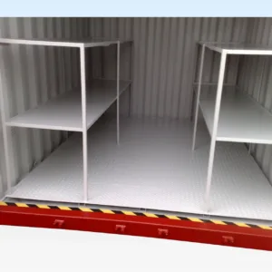 10 X 8FT Flat Floor Bunded Store, 8 ft bunded storage container for sale at AnchorBox (view 2)
