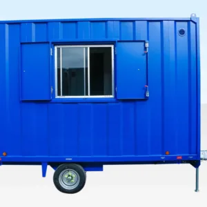 Steel 12ft x 7ft Office Cabin for sale at AnchorBox Containers