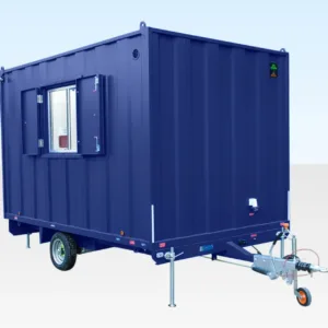 12Ft x 7Ft 6in Mobile Canteen Cabin, 12ft shipping container for sale at AnchorBox (view 2)