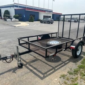 2015 Carry-On 5 x 8 Landscape Utility Trailer - Mesh Floor, 2015 5x8 utility trailer for sale at AnchorBox (view 4)