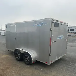 2022 Nitro 7×14 Snowmobile Trailer, 7x14 contractor trailer for sale at AnchorBox (view 2)