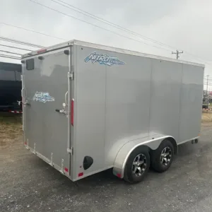 2022 Nitro 7×14 Snowmobile Trailer, 7x14 contractor trailer for sale at AnchorBox (view 3)