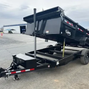 2024 CAM Superline 7×14 Low Profile Dump Trailer Telescopic Lift, 2024 7x14 dump trailer for sale at AnchorBox (view 3)