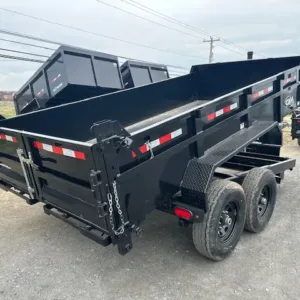 2024 CAM Superline 7×14 Low Profile Dump Trailer Telescopic Lift, 2024 7x14 dump trailer for sale at AnchorBox (view 5)