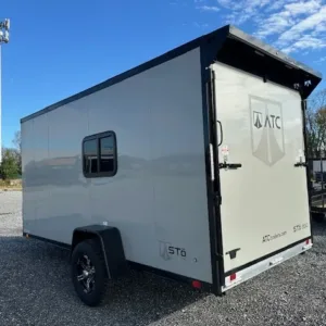 ATC 6.5 x 14 Aluminum Enclosed Trailer Adventure Package, 6.5x14 enclosed car hauler for sale at AnchorBox (view 3)