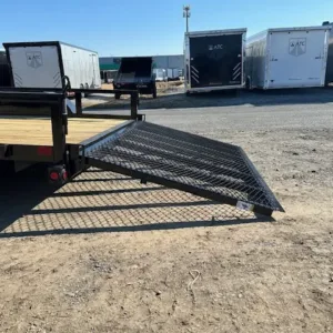 Big Tex 7 x 20 Landscape Utility Trailer Ramp Gate, ramp 7x20 utility trailer for sale at AnchorBox (view 3)