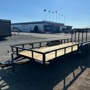 Big Tex 7 x 20 Landscape Utility Trailer Ramp Gate, ramp 7x20 utility trailer for sale at AnchorBox (view 4)