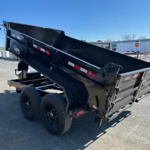 Cam 7 x 12 Dump Trailer for sale at AnchorBox Containers