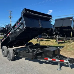 Cam 6 x 12 Dump Trailer for sale at AnchorBox Containers
