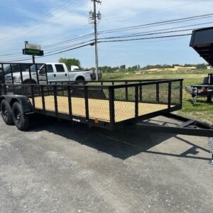 Carry 7 x 18 Utility Trailer Landscape for sale at AnchorBox Containers