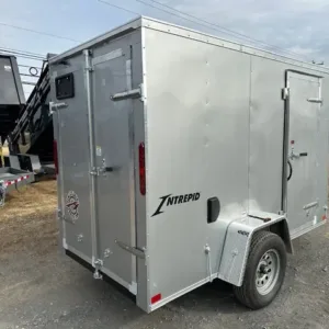Homesteader 5 x 10 Enclosed V-Nose Cargo Trailer, homesteader 5x10 enclosed cargo trailer for sale at AnchorBox (view 2)