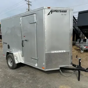 Homesteader 5 x 10 Enclosed V-Nose Cargo Trailer, homesteader 5x10 enclosed cargo trailer for sale at AnchorBox (view 5)