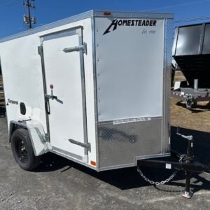 5x8 Enclosed Cargo Trailer for sale at AnchorBox Containers