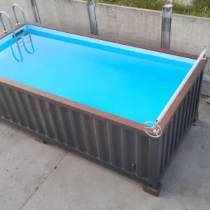 Swimming 20ft Container Pools for sale at AnchorBox Containers