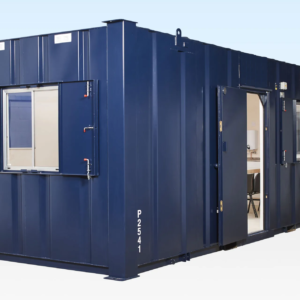 Steel 24ft x 9ft Office Cabin Canteen for sale at AnchorBox Containers