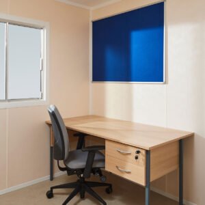 24Ft x 9Ft Steel Office/Canteen Cabin, 9ft shipping container for sale at AnchorBox (view 2)