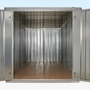 6M XL Flat Pack Container Store, 6m flat pack storage container for sale at AnchorBox (view 2)