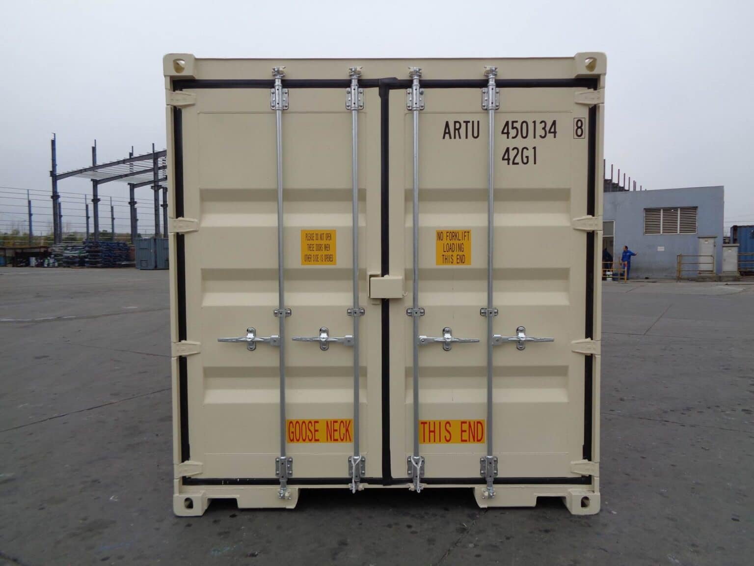 New 40ft HC Double Door Container New 40ft HC Double Door Container, double door 40ft tunnel container for sale at AnchorBox (view 4)