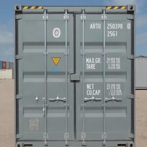 New 20ft Shipping Container(Grey), 20ft steel storage container for sale at AnchorBox (view 6)