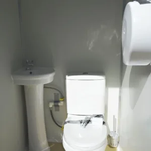 Portable Toilet With 110V Sink, portable toilet with sink for sale at AnchorBox (view 5)
