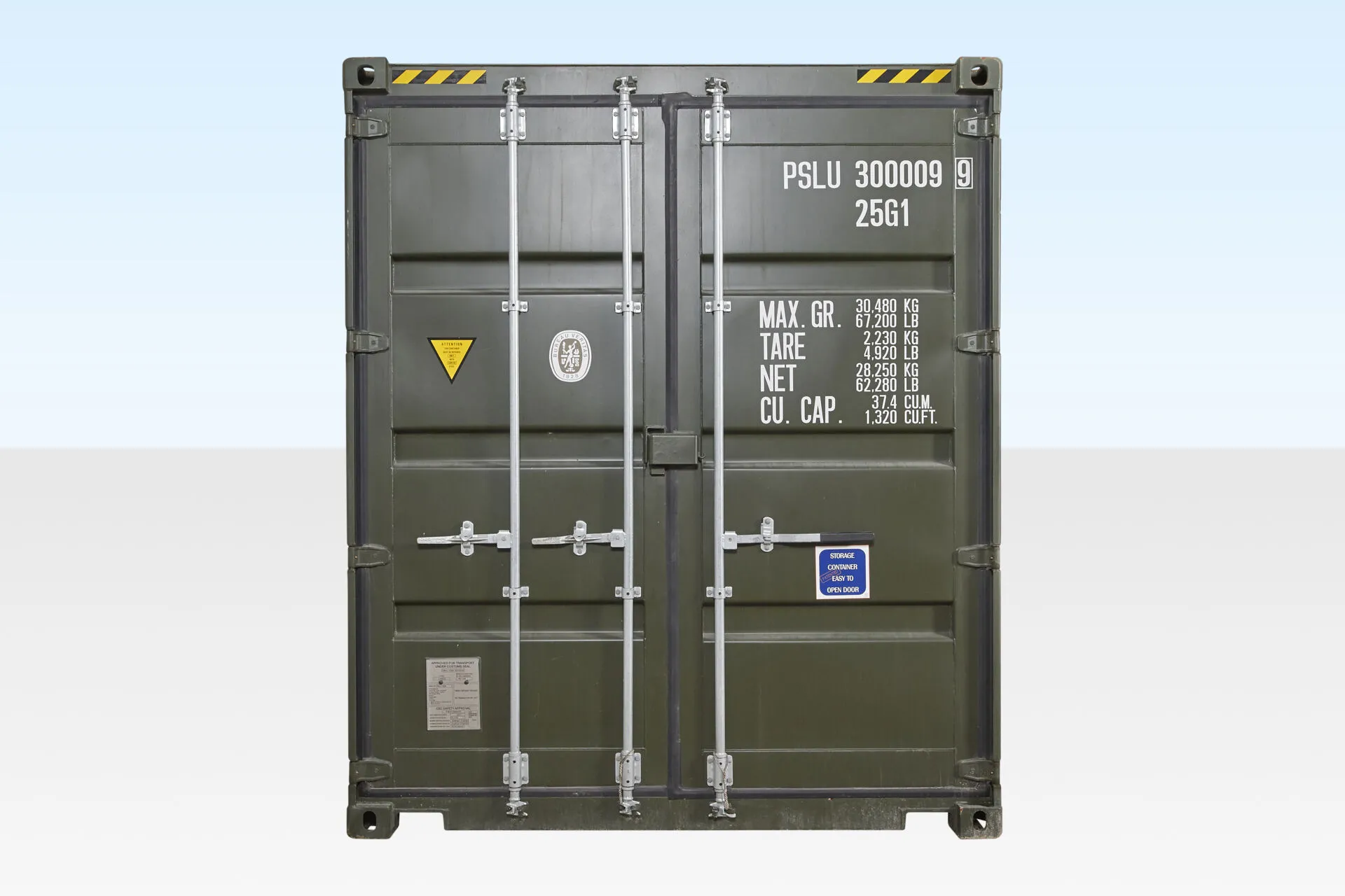 20FT High Cube Container (9FT 6′ HIGH) 20FT High Cube Container (9FT 6′ HIGH), 20 foot high cube shipping container for sale at AnchorBox (view 4)
