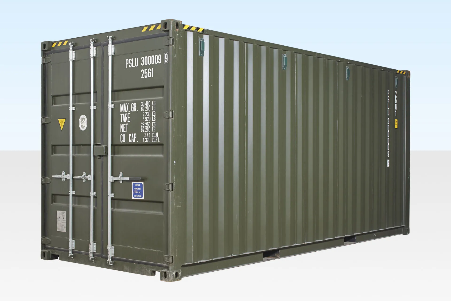 20FT High Cube Container (9FT 6′ HIGH) 20FT High Cube Container (9FT 6′ HIGH), 20 foot high cube shipping container for sale at AnchorBox (view 5)