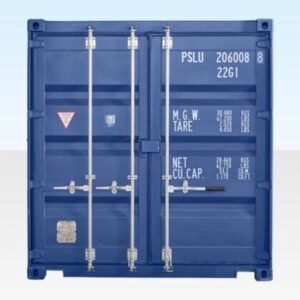 20Ft Shipping Container (One Trip) - Blue, blue shipping container for sale at AnchorBox (view 2)