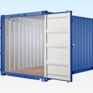 One-Trip Blue Shipping Container for sale at AnchorBox Containers